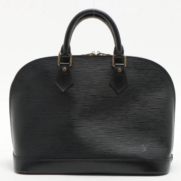 Louis Vuitton Handbags - Louis Vuitton Epi Alma PM - Black With Gold Hardware MI0937